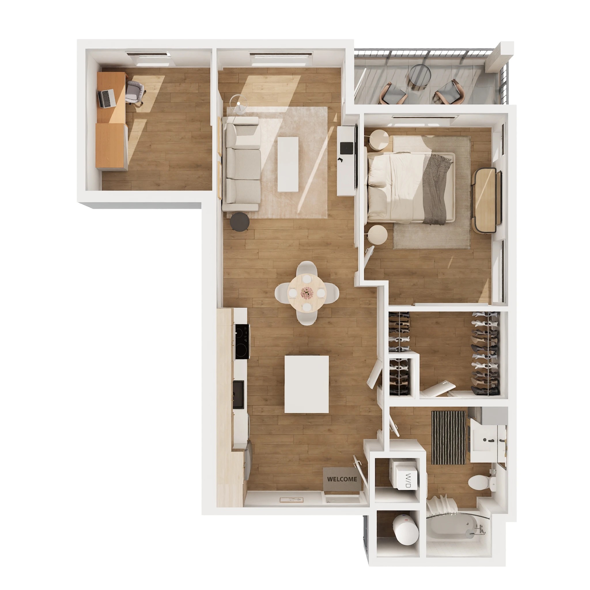 A3.D floor plan
